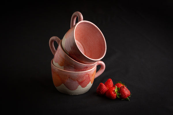 Large Mug by Clay by Tina