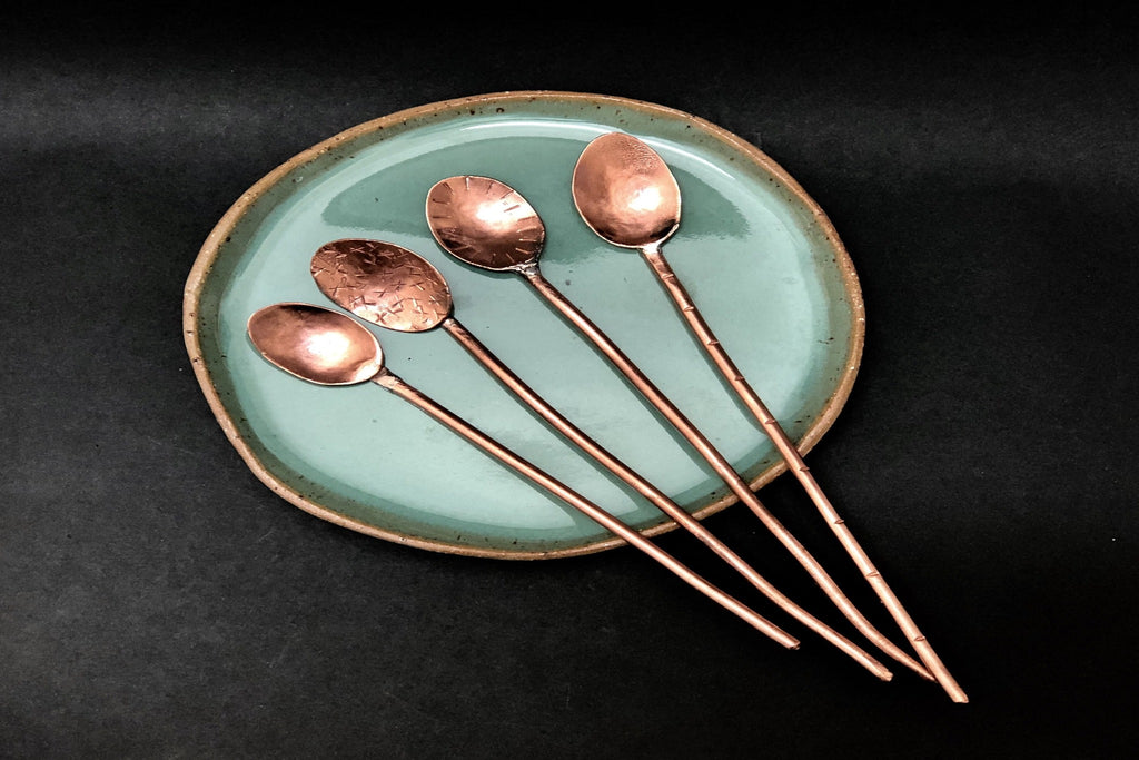 Single-headed Copper Bar Spoons by Kat Relish